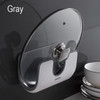 ADOREHOUSE Multifunction Lid Rack Holder Wall Mounted Pan Pot Pan Cover Stand Cutting Board Holder Kitchen Organizer With Hooks ADOREHOUSE Multifunction Lid Rack Holder Wall Mounted Pan Pot Pan Cover Stand Cutting Board Holder Kitchen Organizer With Hooks