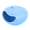 1 PCS Modern Living Room Creative Shape Lazy Snack Bowl Plastic Double Layers Snack Storage Box Bowl Lazy Fruit Plate Bowl 1 PCS Modern Living Room Creative Shape Lazy Snack Bowl Plastic Double Layers Snack Storage Box Bowl Lazy Fruit Plate Bowl