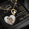 To My Soulmate - Forever Love Pendant Necklace (Upload Your Photo)