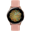 Samsung Galaxy Watch Active2 40mm  Rose Gold  GPS  Bluetooth  Unlocked LTE - US Version