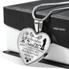 To My Wife Luxury Necklace - Pendant Romantic Chain - Best Gift For Her 338WSO