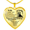 To My Wife Luxury Necklace - Pendant Romantic Chain - Best Gift For Her – Amazing Necklace 251WSO