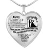 To My Wife Luxury Necklace - Pendant Romantic Chain - Best Gift For Her – Amazing Necklace 251WSO