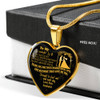 To My Wife Luxury Necklace - Pendant Romantic Chain - Best Gift For Her – Amazing Necklace 251WG