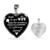 To My Wife Luxury Necklace - Pendant Romantic Chain - Best Gift For Her 249WS