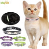 Reflective Leather Customized Cat Collar