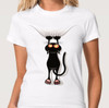 3D Cat Print Soft Feeling T-Shirt