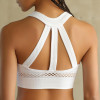 Criss Cross Back Push Up Sports Bra