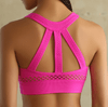 Criss Cross Back Push Up Sports Bra