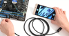 Wireless Endoscope WiFi Borescope Inspection Camera for iPhone & Android, Waterproof