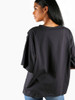 "Beyond" distressed v neck tshirt