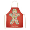 Linen Merry Christmas Apron Christmas Decorations for Home Kitchen Linen Merry Christmas Apron Christmas Decorations for Home Kitchen