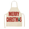 Linen Merry Christmas Apron Christmas Decorations for Home Kitchen Linen Merry Christmas Apron Christmas Decorations for Home Kitchen