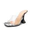 Pyramid Heel Mule