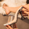 Pyramid Heel Mule
