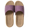 Linen Flat Non -Slip Plain Slippers