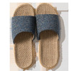 Linen Flat Non -Slip Plain Slippers