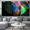 RELIABLI Colorful Elephant Painting Animal Poster Oil Painting On Canvas Wall Art Room Decoration Picture For Hoom NO FRAME RELIABLI Colorful Elephant Painting Animal Poster Oil Painting On Canvas Wall Art Room Decoration Picture For Hoom NO FRAME
