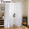 Europe Solid White Yarn Curtain Window Tulle Curtains For Living Room Kitchen Modern Window Europe Solid White Yarn Curtain Window Tulle Curtains For Living Room Kitchen Modern Window