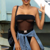 Sexy transparent bikini Plus size Sexy transparent bikini Plus size