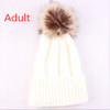 Pom Pom Knitted Beanie