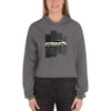 Porsche Nine Eleven Women's Retro Cropped Car Hoodie