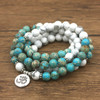 Howlite Mala Bracelet Howlite Mala Bracelet