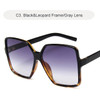 Vintage Oversize Square Sunglasses