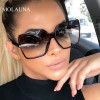 Vintage Oversize Square Sunglasses