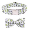 Dino Dog Collar w/ Detachable Bow