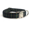 Christmas Plaid Cat & Dog Collar w/ Detachable Bow