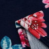 Plus Size Blouse Floral Printed Half Sleeve Shirt