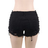 Women's Mid Waist Denim Shorts Jeans