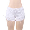 Women's Mid Waist Denim Shorts Jeans