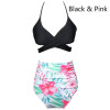 Women's Banana Flower Bikini 2pcs Set