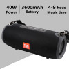 High Power 20W/40W Waterproof Bluetooth Speaker Supports Plug & Play, USB, AUX, TF Card