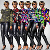Camouflage Print Jackets