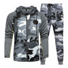 2020 Men Sportswear Camouflage Tracksuit Two Piece Set Brand Men's Sweatshirt Sets Military Hoodies Pants Track Suit Euro Size