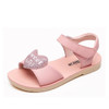 Toddler Girls Sparkly Heart Sandals