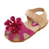 Toddler Girls Dressy Closed Toe Flower Sandals