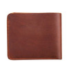 Retro Leather Men Purse Horizontal Vertical Male Wallet ID Credit Card Holder