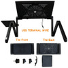 Laptop Table Stand With Adjustable Folding Ergonomic Design