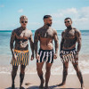 Casual Striped Shorts