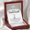 To my Girlfriend - I Love You More - Necklace