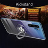Transparent Silicone & Shockproof Armor Car Ring Holder Stand Cover Case For Huawei - Buy 2 Get 1 Free
