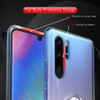 Transparent Silicone & Shockproof Armor Car Ring Holder Stand Cover Case For Huawei - Buy 2 Get 1 Free