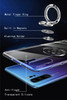Transparent Silicone & Shockproof Armor Car Ring Holder Stand Cover Case For Huawei - Buy 2 Get 1 Free
