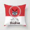 Christmas Printed Pillow Cover Cartoon Style Cushion Cover Deer Snowman Throw Pillow Decorative Pillows For Sofa Car Christmas Printed Pillow Cover Cartoon Style Cushion Cover Deer Snowman Throw Pillow Decorative Pillows For Sofa Car
