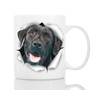 Cutest Black Dachshund Dog Mug - Ceramic Funny Coffee Mug