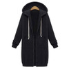 Long Oversized Hoodies Women Autumn Winter Sweatshirt Women Zipper Women Hoodies Outerwear Pockets Sudaderas Mujer Sweat Femme